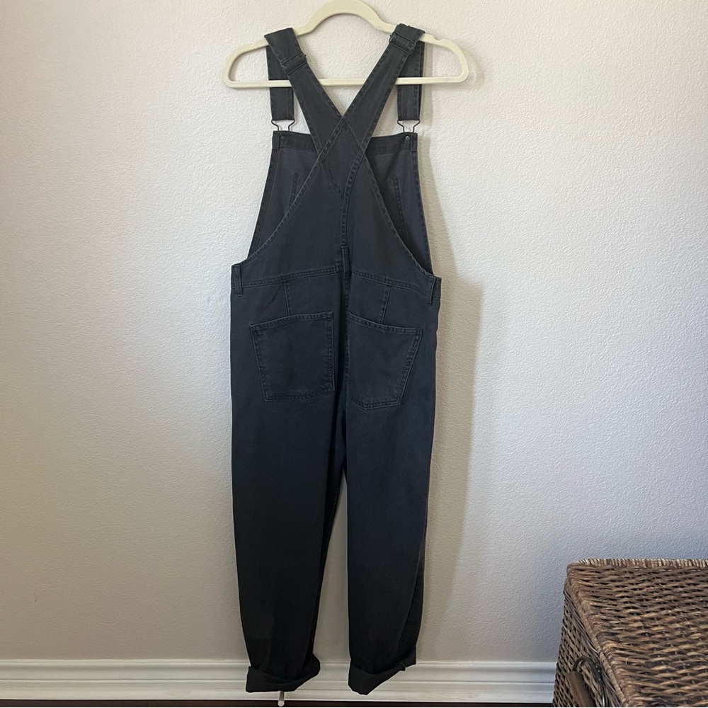 Ziggy Denim Overalls Mineral Black Sz Small